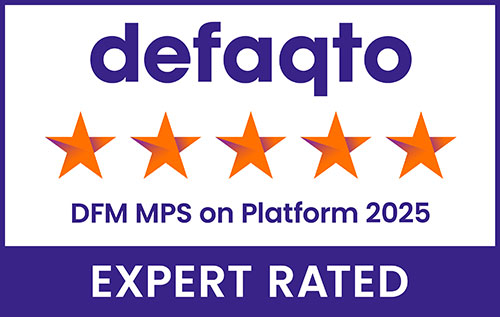 Defaqto DFM MPS on Platform 2025 Expert Rated